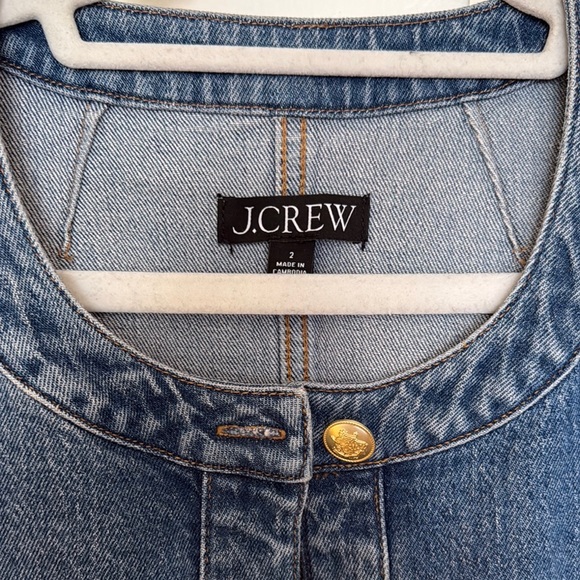 J. Crew Blue Denim Jacket - Picture 4 of 7